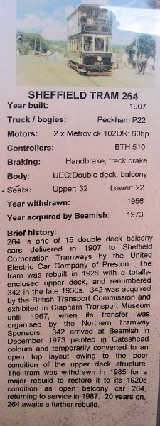 2011 UK England Beamish 0341.jpg - A trip to England in 2011 included time to visit the town of Beamish. A great outdoor "living history" museum, a large church and a closed castle.